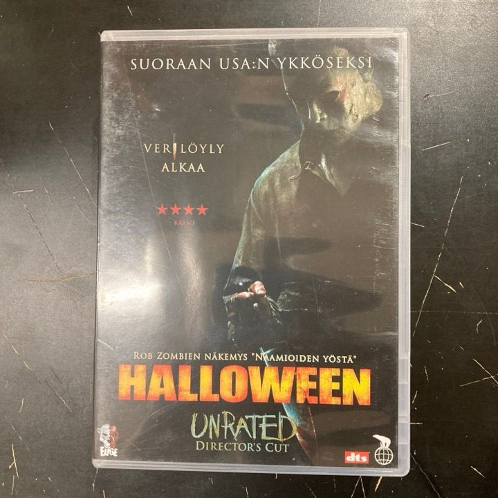 Halloween (2007) DVD (VG+/VG+) -kauhu-